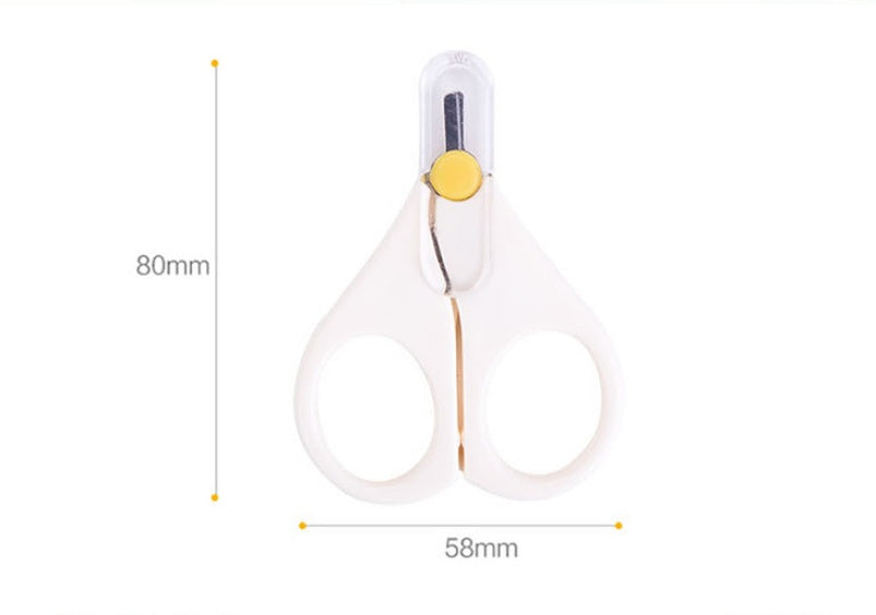 Coupe-ongles ronds pour bébé, anti-viande