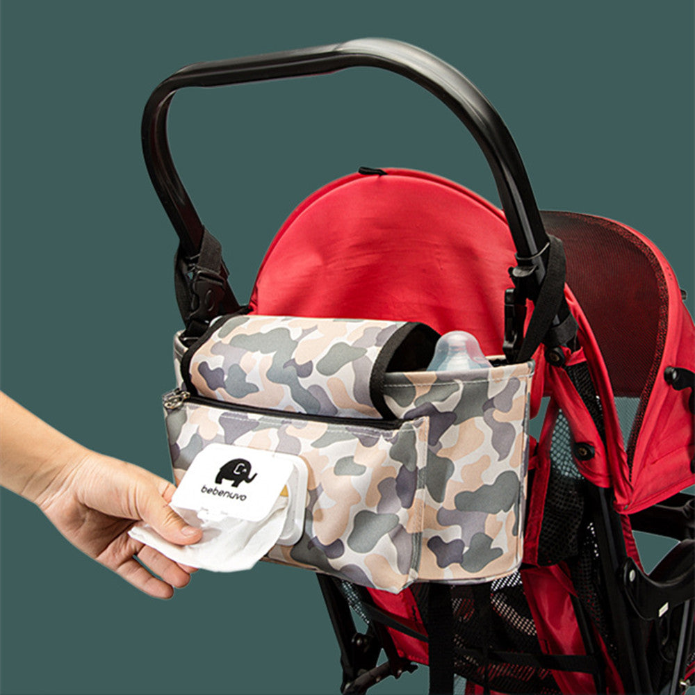 Sac suspendu pour poussette bébé, rangement multi-usage pour maman et bébé