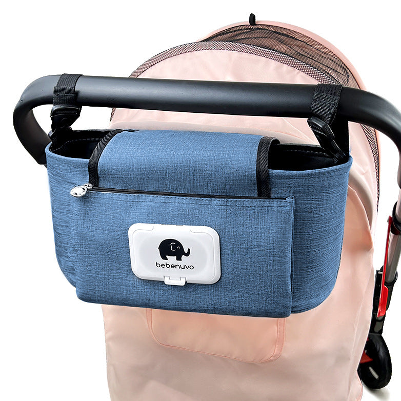 Sac suspendu pour poussette bébé, rangement multi-usage pour maman et bébé
