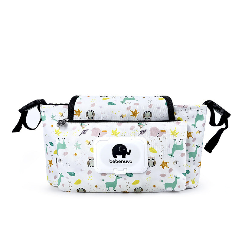 Sac suspendu pour poussette bébé, rangement multi-usage pour maman et bébé